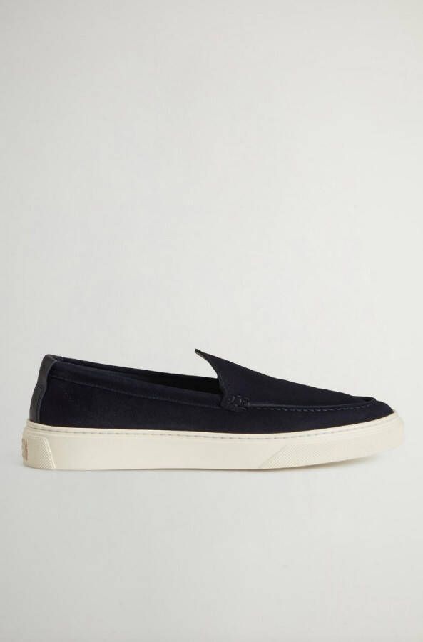 Woolrich Blauwe Sneakers Slip-On Loafers Mannen Blue Heren