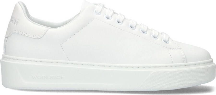 WOOLRICH Lage Sneakers Dames Classic Court Dames Maat: 41 Materiaal: Leer Kleur: Wit