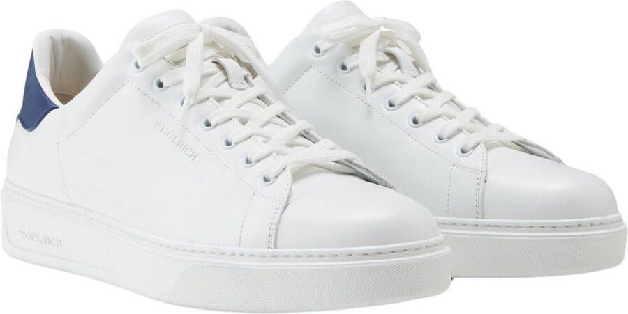 Woolrich CLASSIC COURT MAN CALF BIANCO BLU