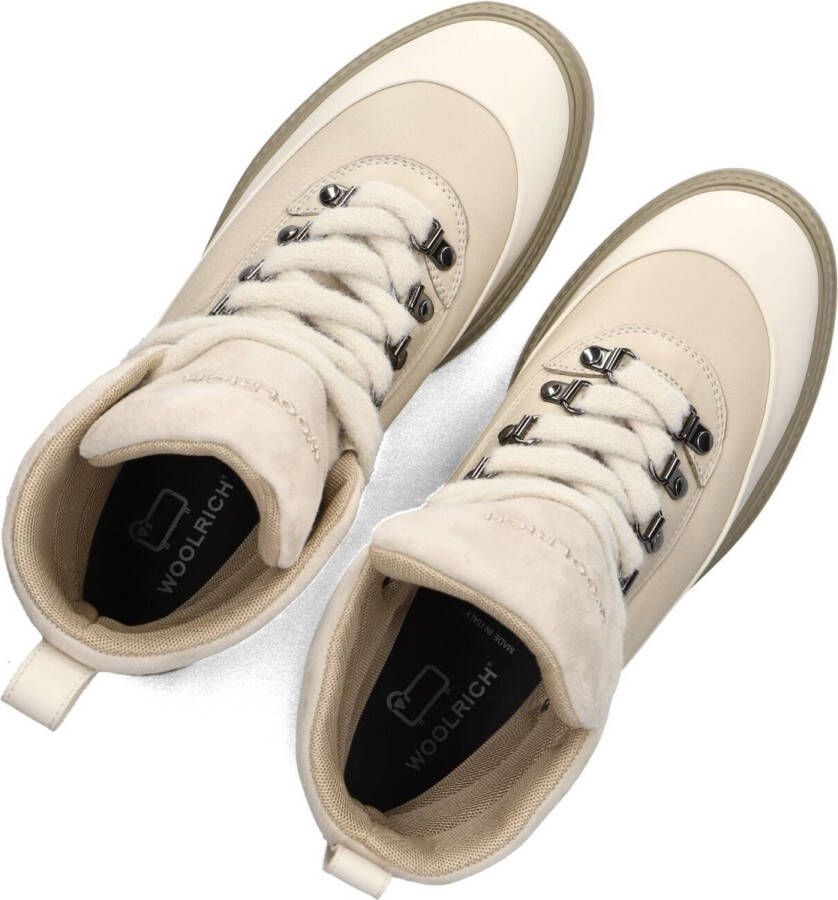 Woolrich Beige Laarzen voor Stijlvol Schoeisel Beige Dames