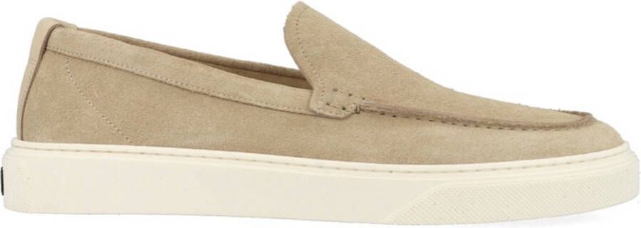 Woolrich Boat Slip On Heren Loafers Instappers Heren Beige + - Foto 2