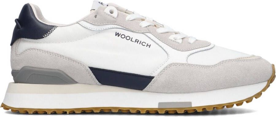 WOOLRICH Lage Sneakers Retro Sneaker Maat: 39 Materiaal: Suède Kleur: Wit