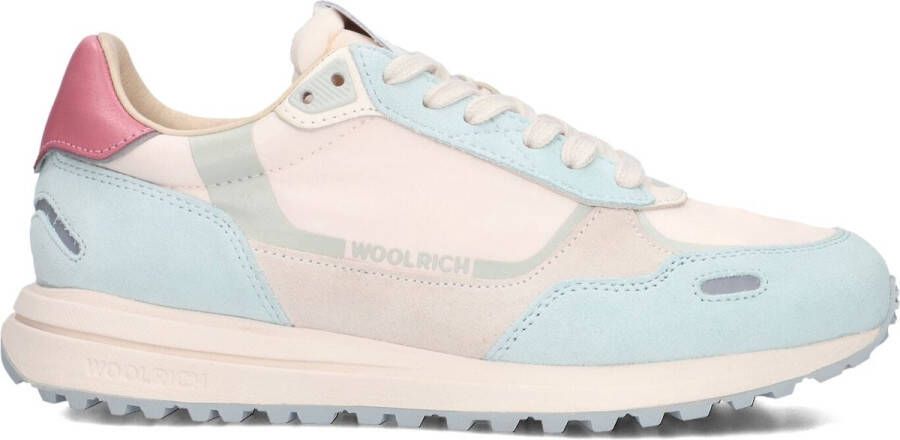 WOOLRICH Lage Sneakers Dames Retro Sneaker Maat: 38 Materiaal: Suède Kleur: Blauw