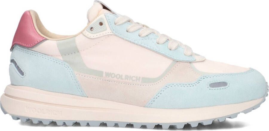 WOOLRICH Lage Sneakers Dames Retro Sneaker Maat: 37 Materiaal: Suède Kleur: Blauw
