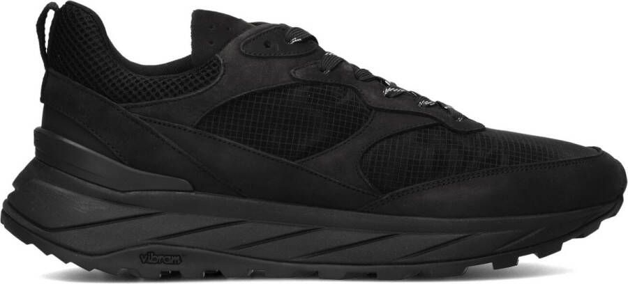 WOOLRICH Lage Sneakers Heren Running Maat: 42 Materiaal: Nubuck Kleur: Zwart