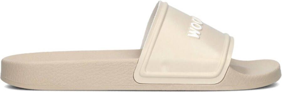 Woolrich Slide Sandal Dames Slippers Dames Beige