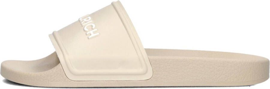 Woolrich Slide Sandal Dames Slippers Dames Beige