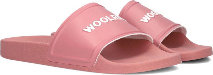 Woolrich Slide Sandal Dames Slippers Dames Roze