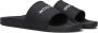 WOOLRICH Badslippers Heren Slide Eva Maat: 42 Materiaal: Leatherlook Kleur: Zwart - Thumbnail 1
