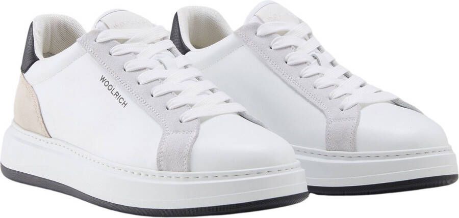 Woolrich Witte Sneakers voor Schoeisel White Heren