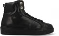 Woolrich Low-Top Sneakers Dames Classic Court Mid Women Nappa in zwart - Zwart
