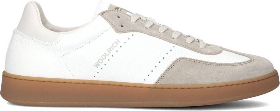 WOOLRICH Lage Sneakers Heren Swing Court Man Maat: 42 Materiaal: Suède Kleur: Beige