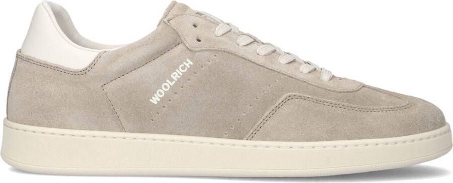 WOOLRICH Lage Sneakers Heren Swing Court Manh Maat: 46 Materiaal: Suède Kleur: Beige