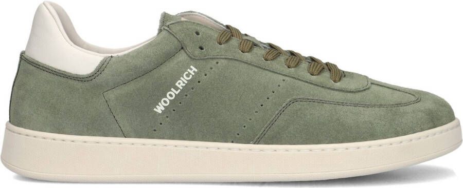 WOOLRICH Lage Sneakers Heren Swing Court Manh Maat: 45 Materiaal: Suède Kleur: Groen