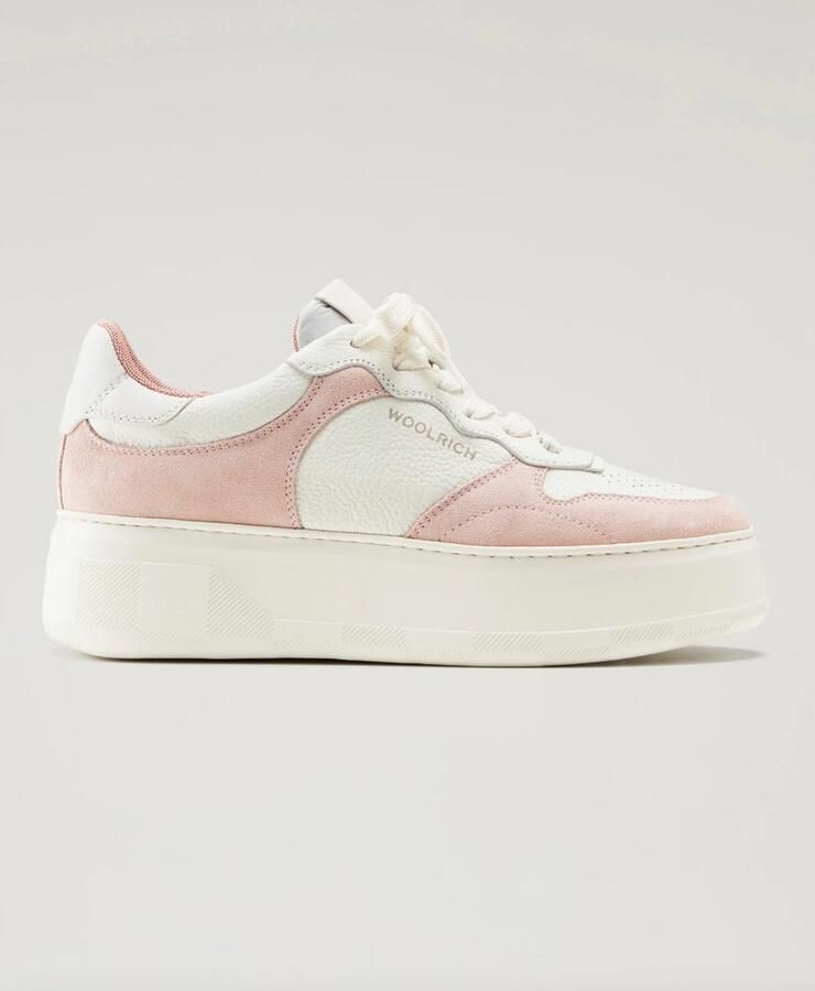 Woolrich CHUNKY COURT White pink