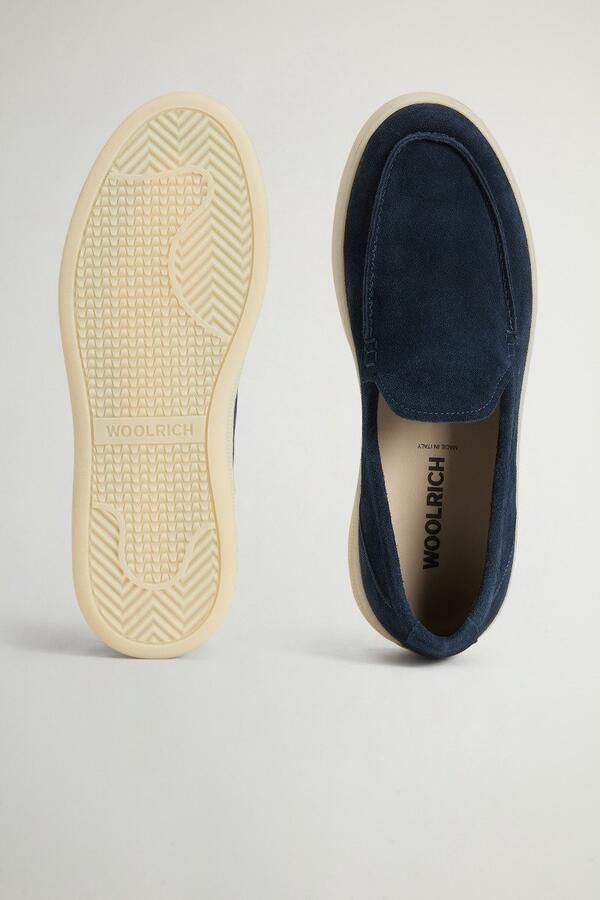 Woolrich Mocassins Blue