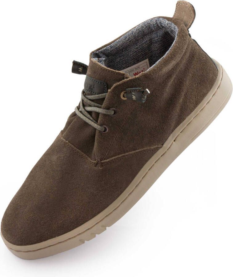 Woz? Woz willy 111 taupe herenschoenen leer