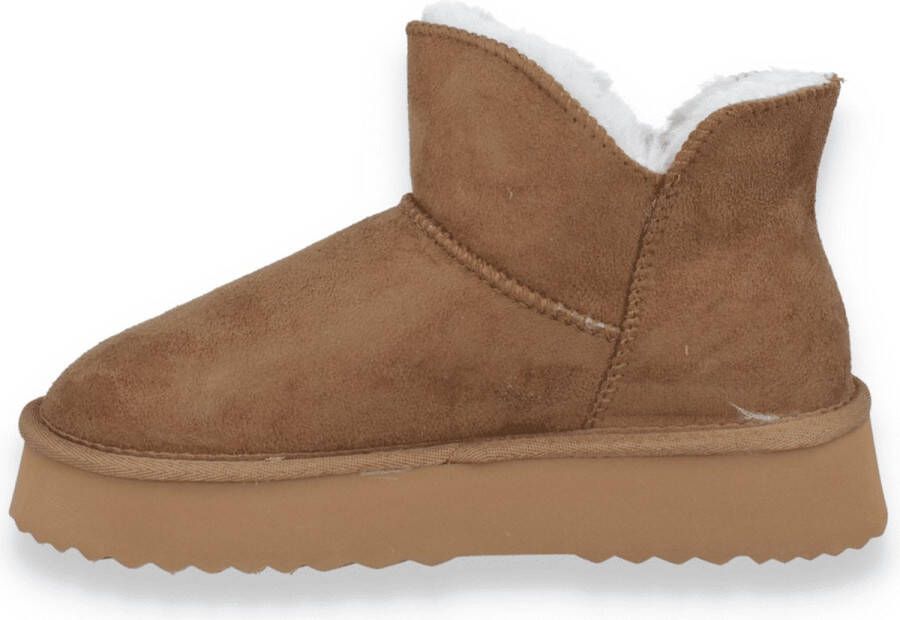Wrangler Dames Boots Elsa Platform Cognac COGNA