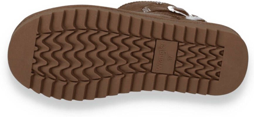 Wrangler Dames Enkellaars Elsa Buckle Women Mid Almond Multicolor