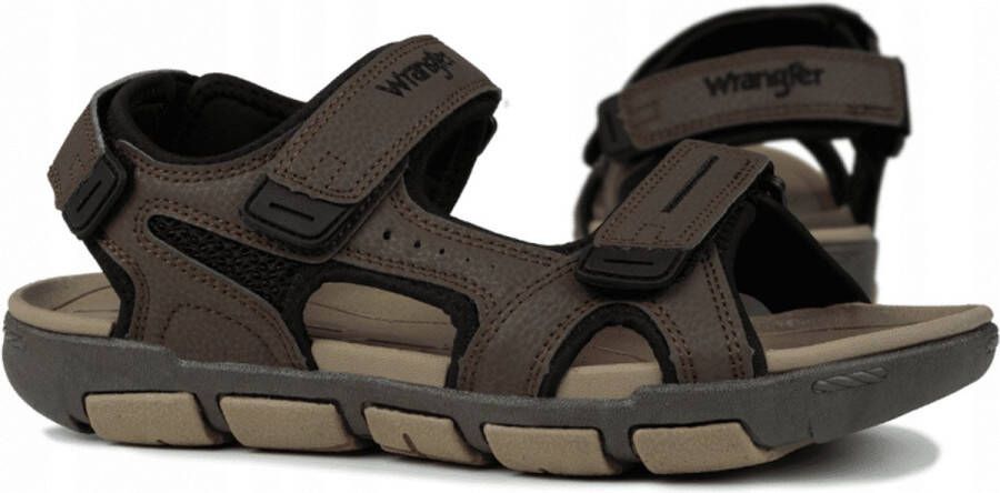 Wrangler Heren Sandaal Buster Sandal Men Low Coffee Bean BRUIN
