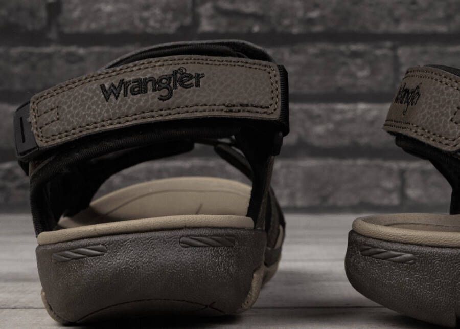Wrangler Heren Sandaal Buster Sandal Men Low Coffee Bean Bruin