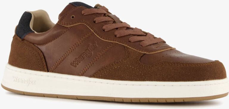 Wrangler heren sneakers cognac Extra comfort Memory Foam