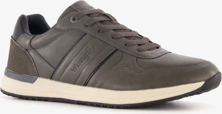 Wrangler heren sneakers grijs wit Extra comfort Memory Foam