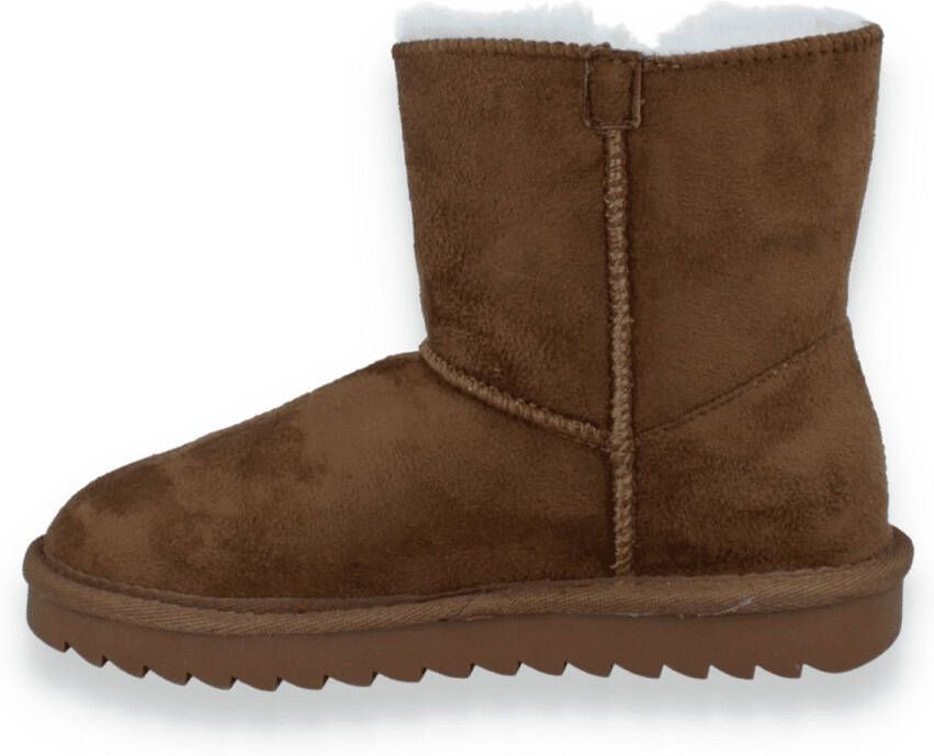 Wrangler Meisjes Enkellaars Elsa Buckle Mid Jr Almond Cognac
