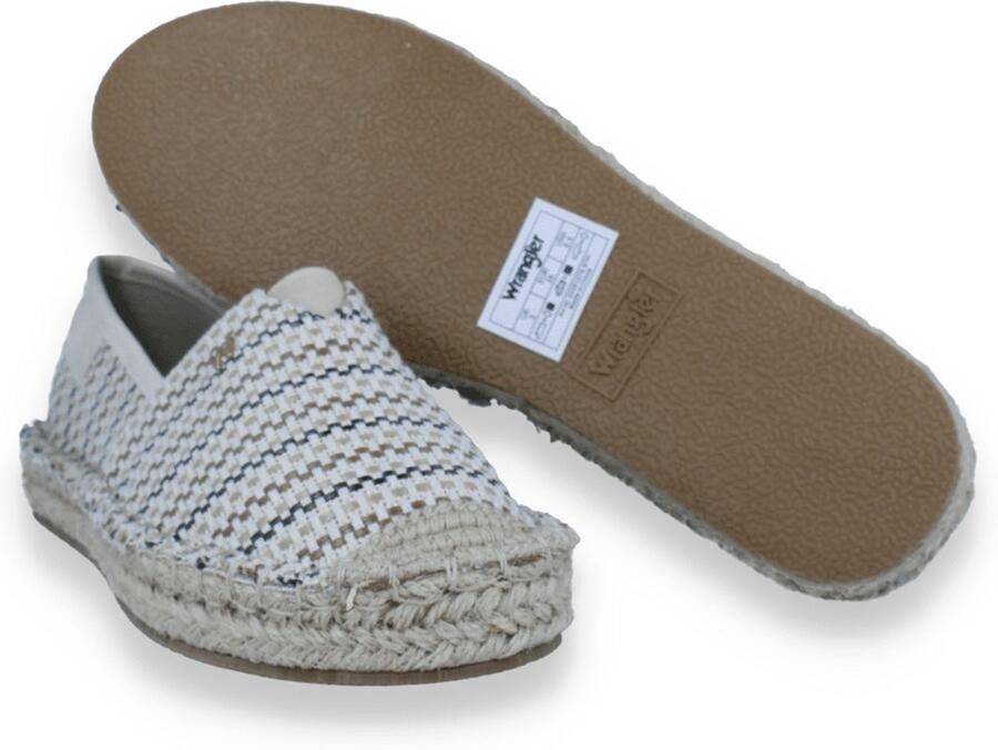 Wrangler Dames Espadrille Nancy Raffia Women Low Natural taupe