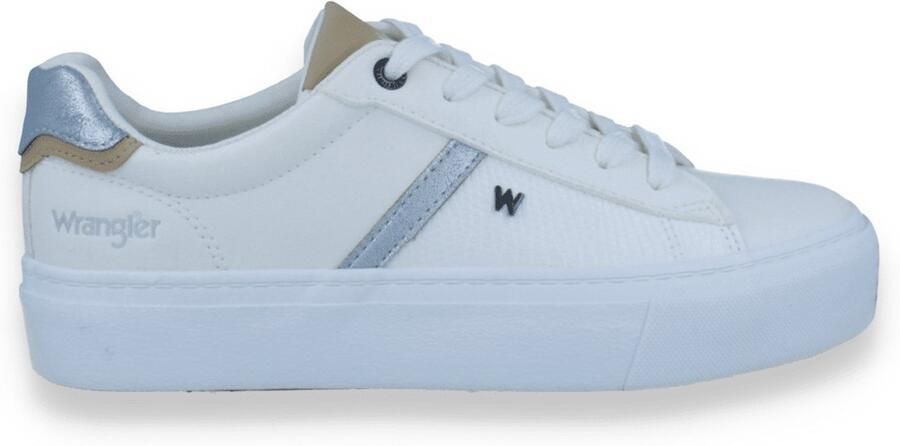 Wrangler Dames Sneaker Darlene Women Low Off White Beige
