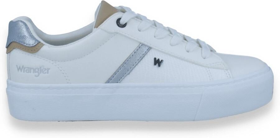 Wrangler Dames Sneaker Darlene Women Low Off White Beige