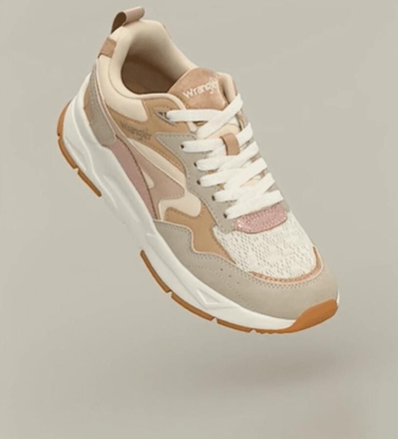 Wrangler Dames Sneaker Susan Women Low Birch dusty Rose