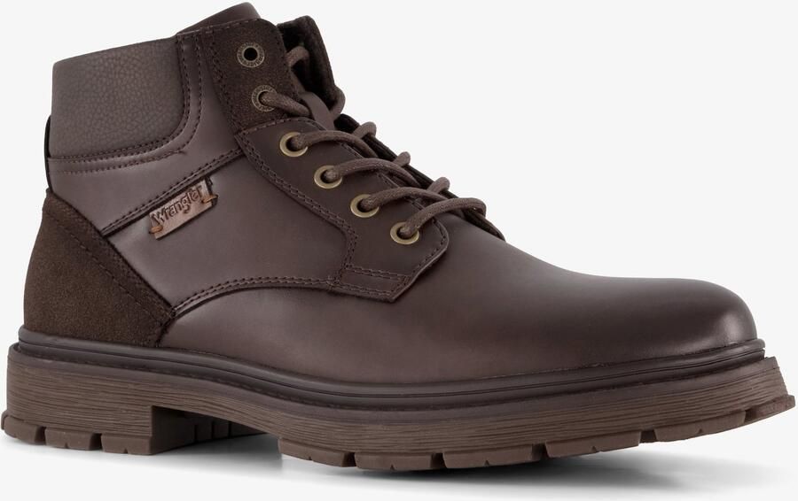 Wrangler gevoerde heren veterboots bruin