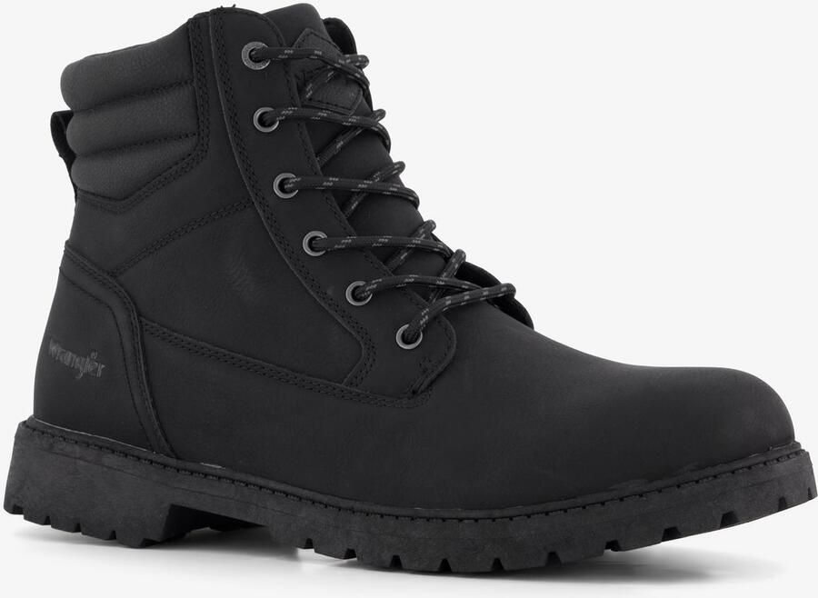 Wrangler heren boots zwart Uitneembare zool