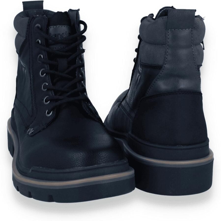 Wrangler Heren Bottine Nevada High Black Zwart