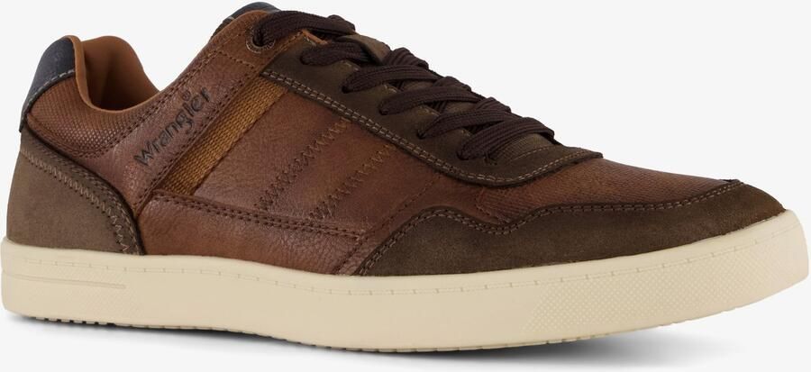 Wrangler heren sneakers bruin
