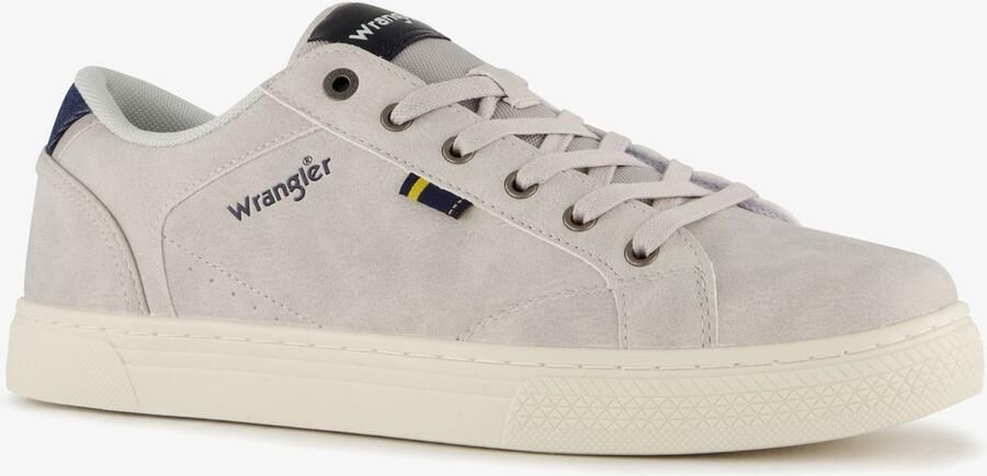 Wrangler heren sneakers lichtgrijs Extra comfort Memory Foam