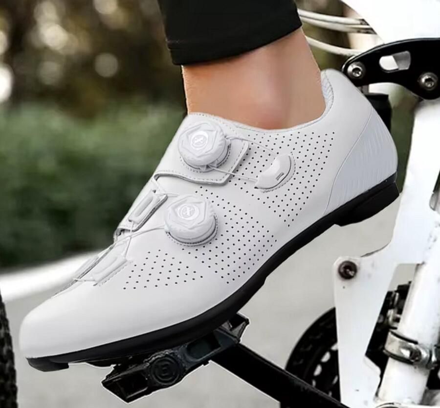 Wrs Rival Racefiets schoenen Race Weg Carbon zool Wit