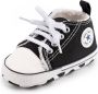 WUNO Baby Schoenen Pasgeboren Babyschoenen Eerste Baby Schoentjes 6 12 maanden Zachte Zool Antislip Baby slofjes 12cm - Thumbnail 3