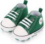 Merkloos Sans marque Baby Schoentjes Pasgeboren Babyschoenen Eerste Baby Schoen 0-12 maanden Zachte Zool Antislip Baby slofjes 12cm - Thumbnail 3