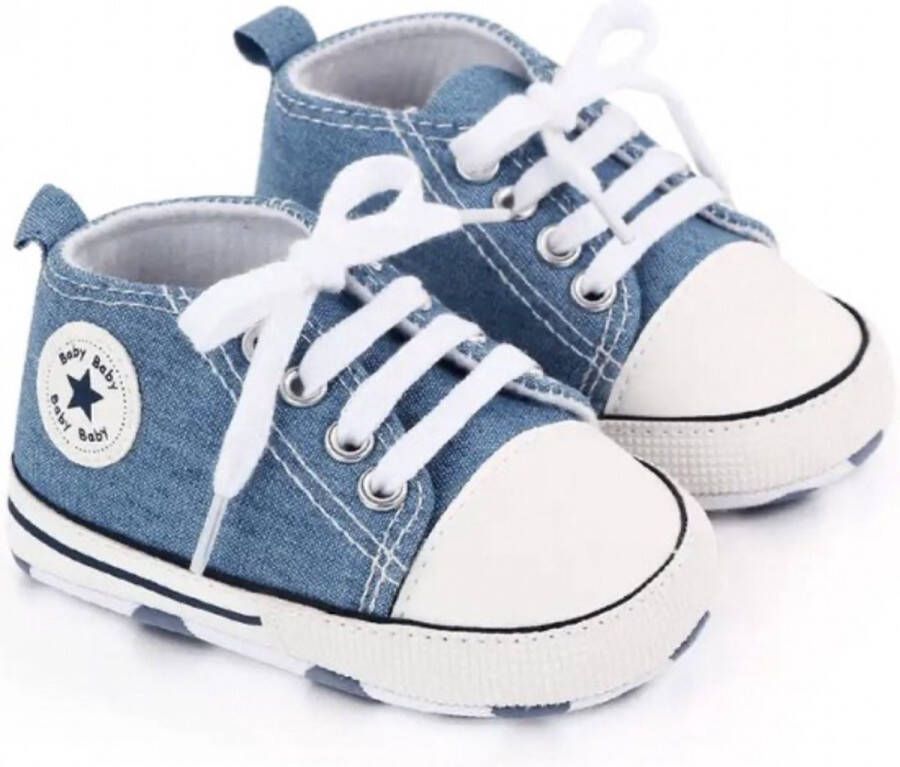 WUNO Baby Schoenen Pasgeboren Babyschoenen Eerste Baby Schoentjes 0 6 maanden Zachte Zool Antislip Baby slofjes 11cm