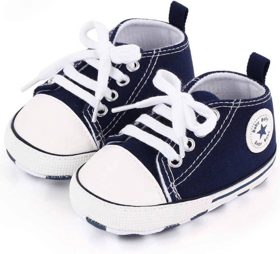 Merkloos Sans marque Baby Schoentjes Pasgeboren Babyschoenen Eerste Baby Schoen 0-12 maanden Zachte Zool Antislip Baby slofjes 12cm - Foto 9
