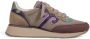 Wushu Ruyi Nylon Suede Sneakers Dames Herfst Winter Collectie Multicolor Dames - Thumbnail 1
