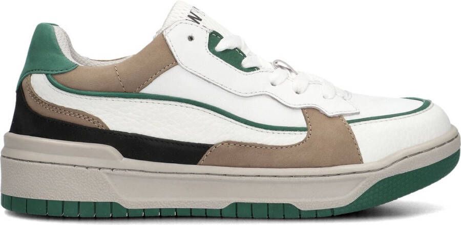 Wysh Aubrey Sneakers Leren Sneaker Jongens Wit