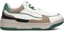 Wysh Aubrey Sneakers Leren Sneaker Jongens Wit - Thumbnail 1