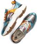 Wysh Bella Lage sneakers Leren Sneaker Meisjes Kids Multi - Thumbnail 2