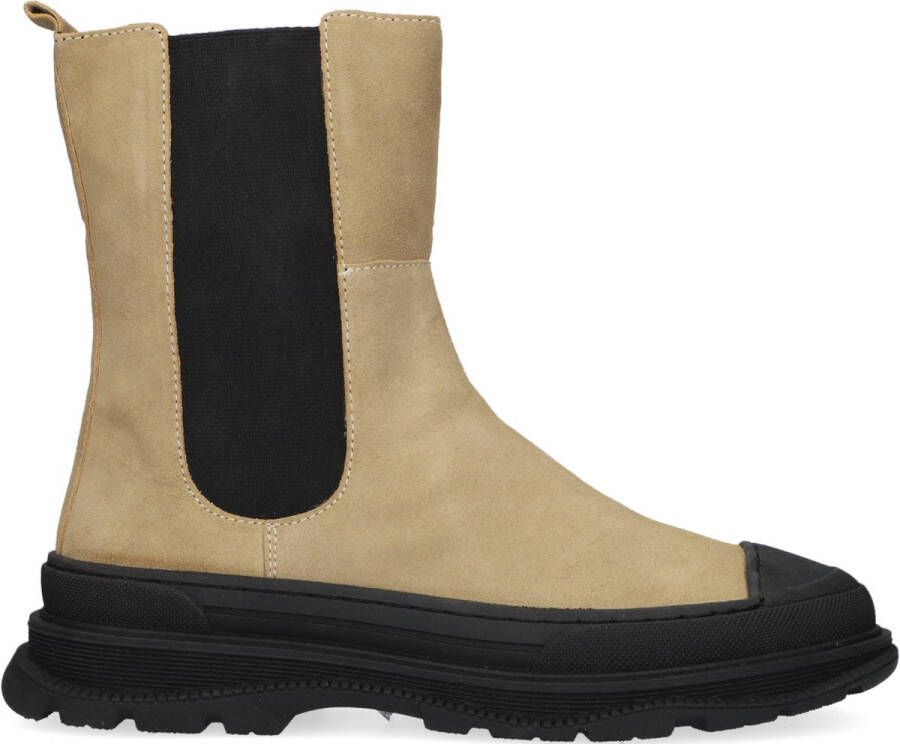 Wysh Camila Chelsea boots Enkellaarsjes Meisjes Beige