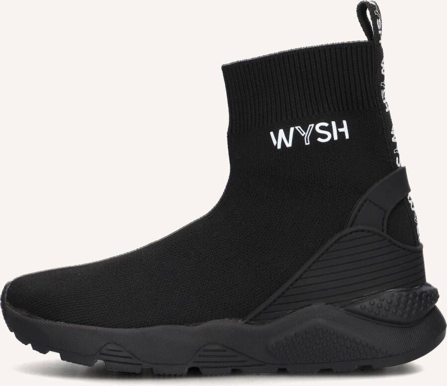 Wysh Jaime Hoge sneakers Jongens Kids Zwart - Foto 2