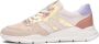 Wysh Jessie Lage sneakers Leren Sneaker Meisjes Kids Roze - Thumbnail 5