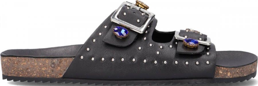 Wysh Josephine Slippers Meisjes Kids Zwart - Foto 3